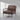 Thaddeus Brown Leather Accent Chair