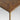 Thaddeus Metal Frame Elm Wood Console Table
