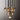 Aella Smoke Crystal Cluster Chandelier D14"