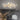Ceramic Gingko Linear Branch Chandelier 