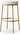 Thadeus Backless Fabric Swivel Bar and Counter Stool Living Room