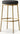 Thadeus Backless Fabric Swivel Bar and Counter Stool Living Room