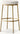 Thadeus Backless Fabric Swivel Bar and Counter Stool Living Room