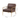 Thaddeus Brown Leather Accent Chair